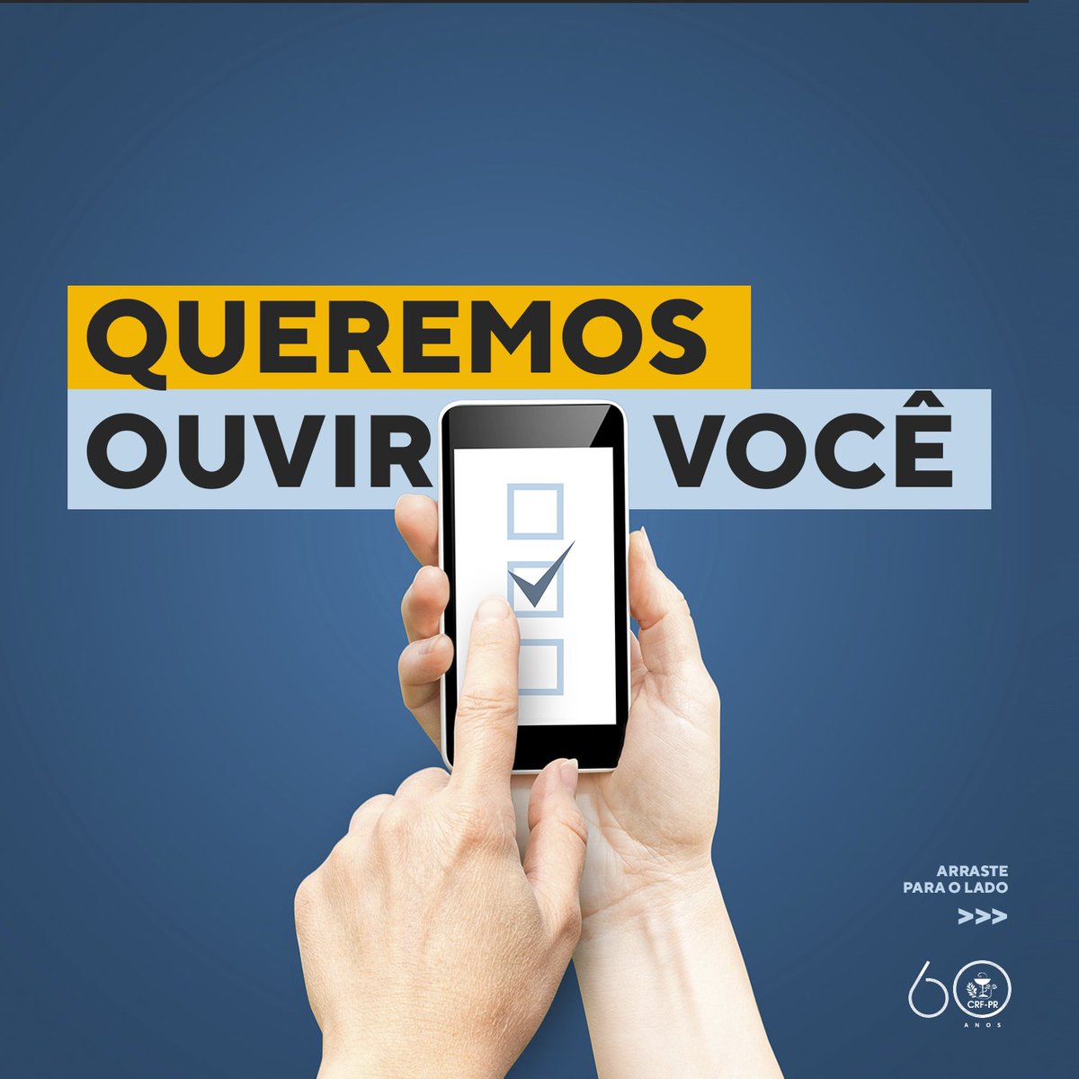 CRF_PARANA's tweet photo. Clique no link abaixo e participe! A sua opinião é muito importante! Este ano vamos juntos pela profissão!
https://t.co/W9yYwNbqPz https://t.co/6k9jY8Zpry