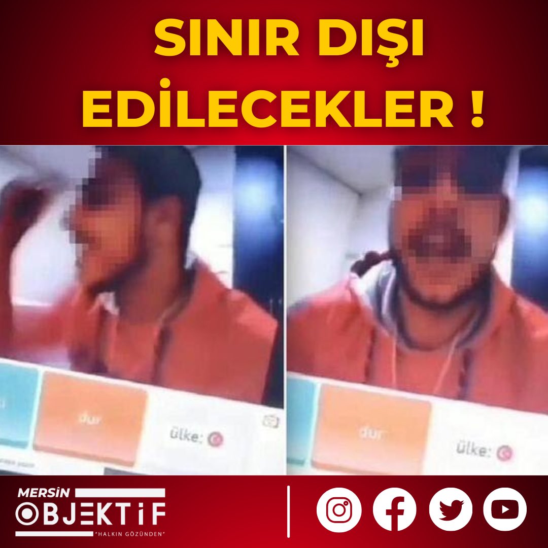 Türk kadınına hakarette bulundukları konuşmanın görüntülerinin sosyal medyada paylaşılmasının ardından biri İzmir’de, diğeri ise Aydın'da gözaltına alınan Suriye uyruklu 2 kişi, Türkiye'ye giriş yasağı konulup, sınır dışı edilmek üzere Aydın İl Göç İdaresi'ne teslim edildi.
