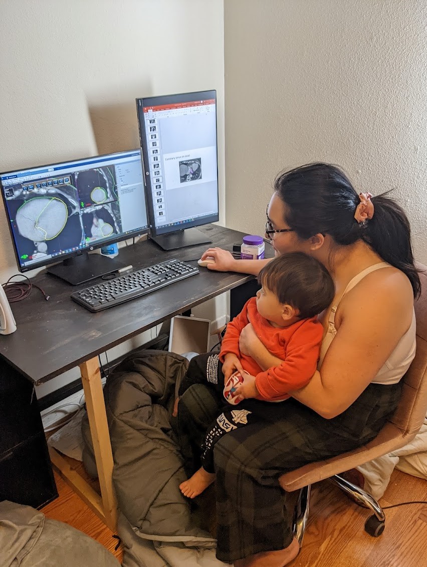 2021: NO SCREEN TIME FOR MY BABY PER AAP.
2022: Um, ok, how much contouring I can get done if I give him a decoy mouse?