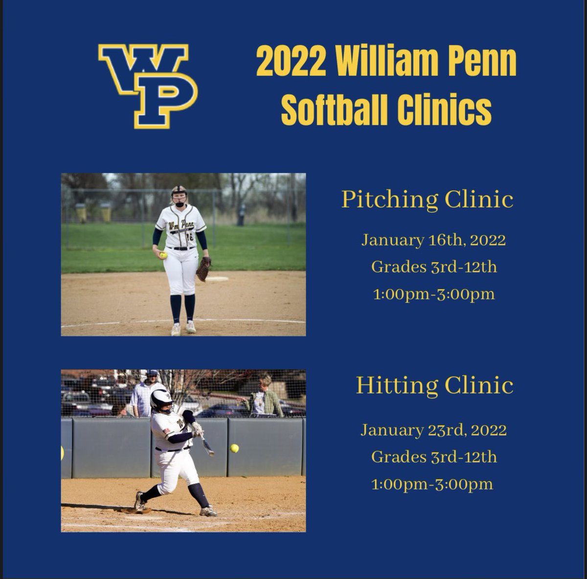 Interested in attending one of our clinics?? Register using the link in our bio! #SearchingForFutureStatesmen