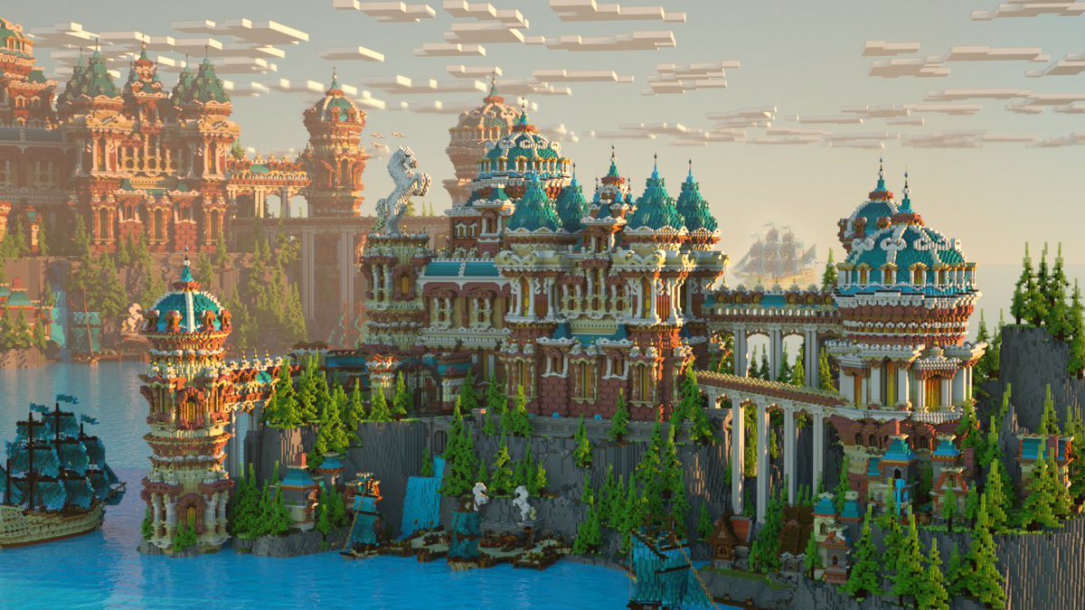 ItsBrinky's tweet photo. I decided to kick off this year with a render of my "latest" Build "Zaldia" which i made on @BuildersRefuge

I made the render myself 😆
@PlanetMinecraft - https://t.co/6KPNfIHWti

#Minecraft https://t.co/Gq2EqQNaCr
