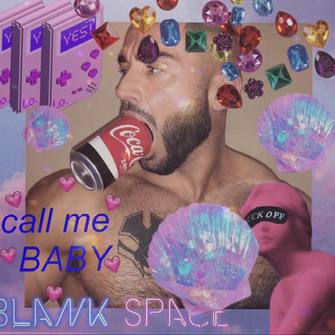 DestroyMeDaddy's tweet photo. #FrancoisSagat #Vaporwave #DestroyMeDaddy https://t.co/BSmIsNkRFh