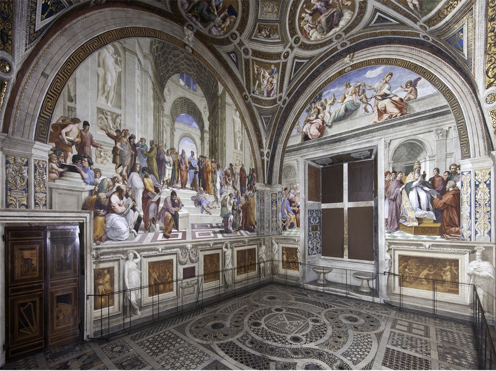 elbarroquista's tweet photo. Os lanzo una pregunta.

¿Cuál creéis que es la pintura mural o conjunto mural más importante del Renacimiento italiano?

(Dejo cuatro fotos para inspiraros, pero pueden ser otras pinturas, lógicamente)

Os leo.

¡Muchas gracias! https://t.co/3DB6DCzD55