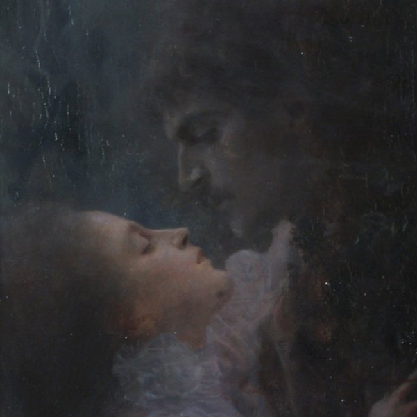 PlaceboArtt's tweet photo. Love, 1895, by Gustav Klimt https://t.co/dLXS5FEstd