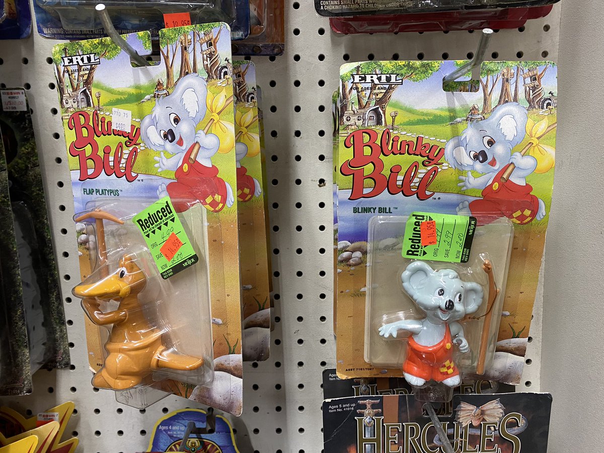 elyxxe's tweet photo. Went all the way to Michigan to find out Blinky Bill is a collectors item https://t.co/Q660MUADAu