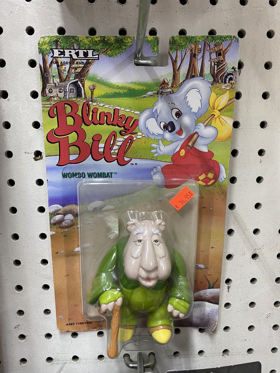 elyxxe's tweet photo. Went all the way to Michigan to find out Blinky Bill is a collectors item https://t.co/Q660MUADAu