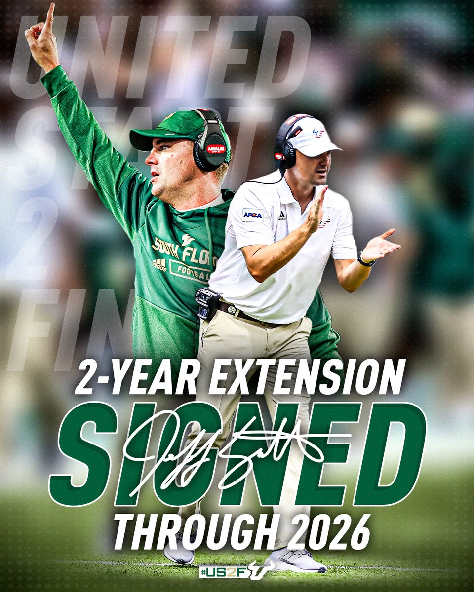 USF Football (@usffootball) on Twitter photo ๐๐ก๐ ๐๐ฎ๐ญ๐ฎ๐ซ๐ ๐จ๐ ๐๐๐
๐
๐จ๐จ๐ญ๐๐๐ฅ๐ฅ ๐ข๐ฌ ๐ก๐๐ซ๐ ๐ญ๐จ ๐ฌ๐ญ๐๐ฒ ๐ค
<a href="/coach_jeffscott/">Coach Jeff Scott</a> on ๐ until ๐๐๐๐
#US2F | #HornsUp ๐๐ก๐ ๐๐ฎ๐ญ๐ฎ๐ซ๐ ๐จ๐ ๐๐๐
๐
๐จ๐จ๐ญ๐๐๐ฅ๐ฅ ๐ข๐ฌ ๐ก๐๐ซ๐ ๐ญ๐จ ๐ฌ๐ญ๐๐ฒ ๐ค
<a href="/coach_jeffscott/">Coach Jeff Scott</a> on ๐ until ๐๐๐๐
#US2F | #HornsUp