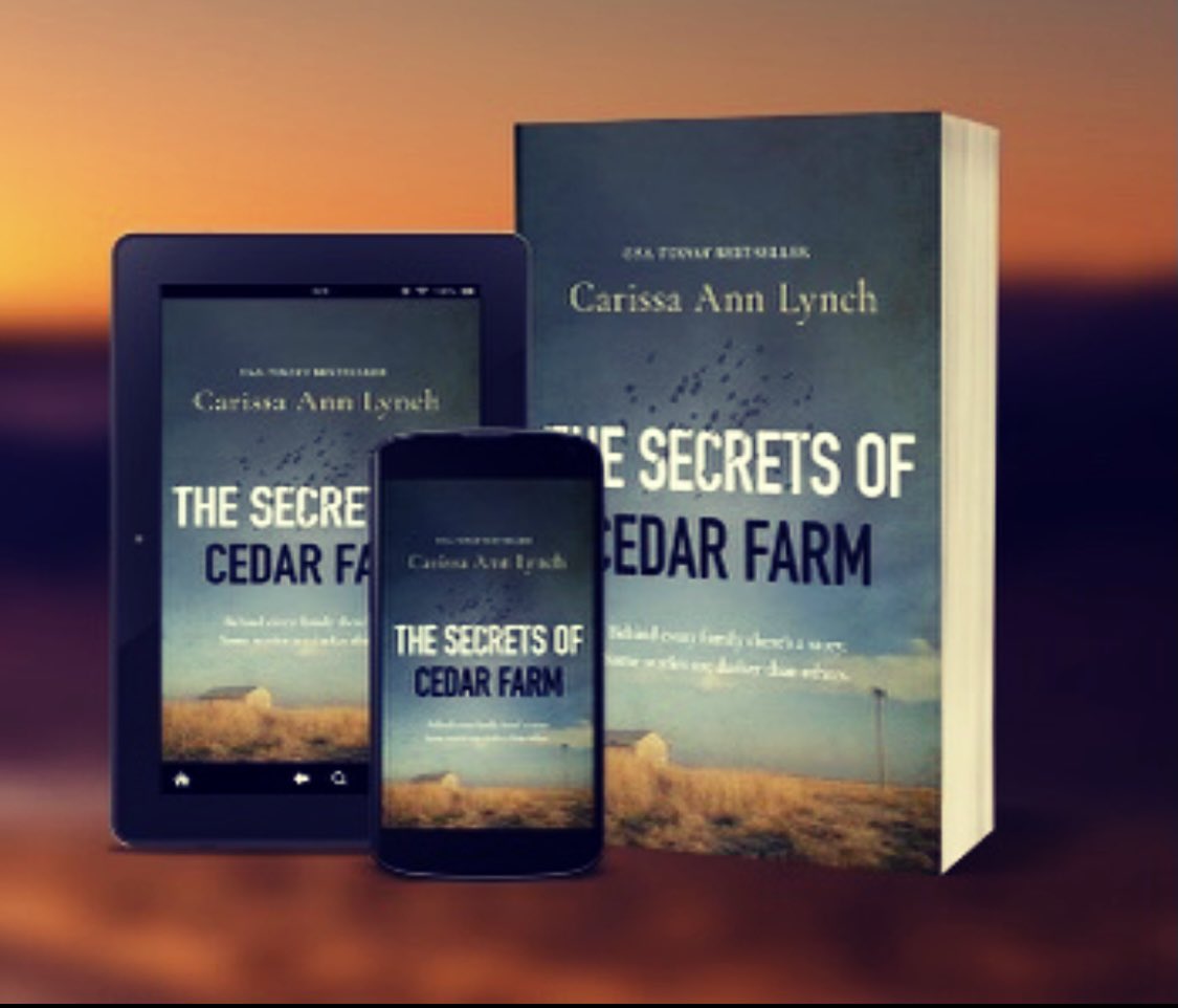 carissaannlynch's tweet photo. It’s a new year + I have a new book coming out in 25 days! eeek! My new thriller #TheSecretsofCedarFarm releases 1•29!! 
Preorder: https://t.co/eWQ1En16YP
Goodreads: https://t.co/Pg60n7qXCx
Request on netgalley: https://t.co/uQcmg1cUUC
Join the blog tour: https://t.co/rk5AcQVnmj https://t.co/icci9yWUqT