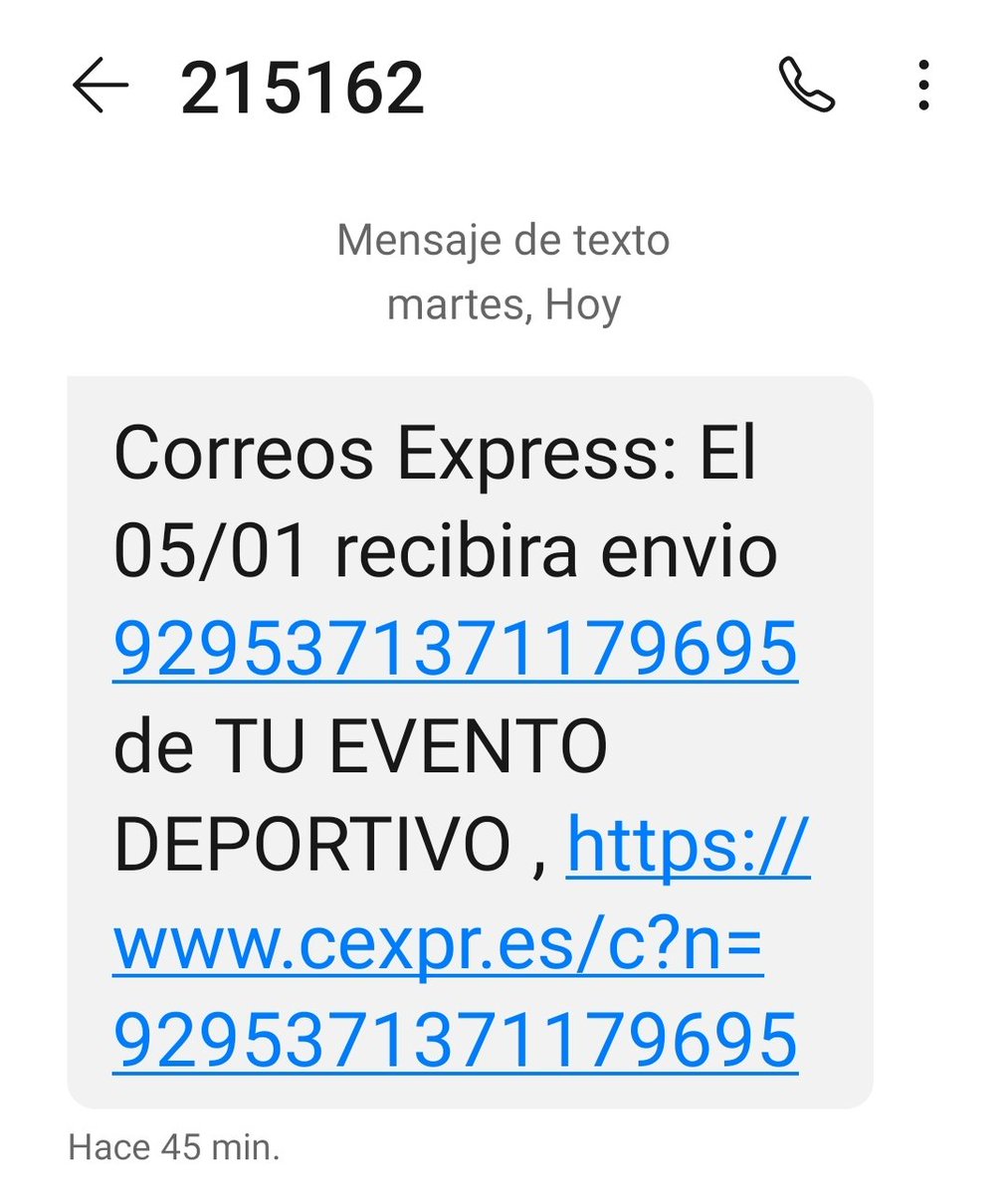 erikalopalm's tweet photo. Alerta de mensaje SMS malicioso @policia @GDTGuardiaCivil @guardiacivil https://t.co/elJI6Bz8p1