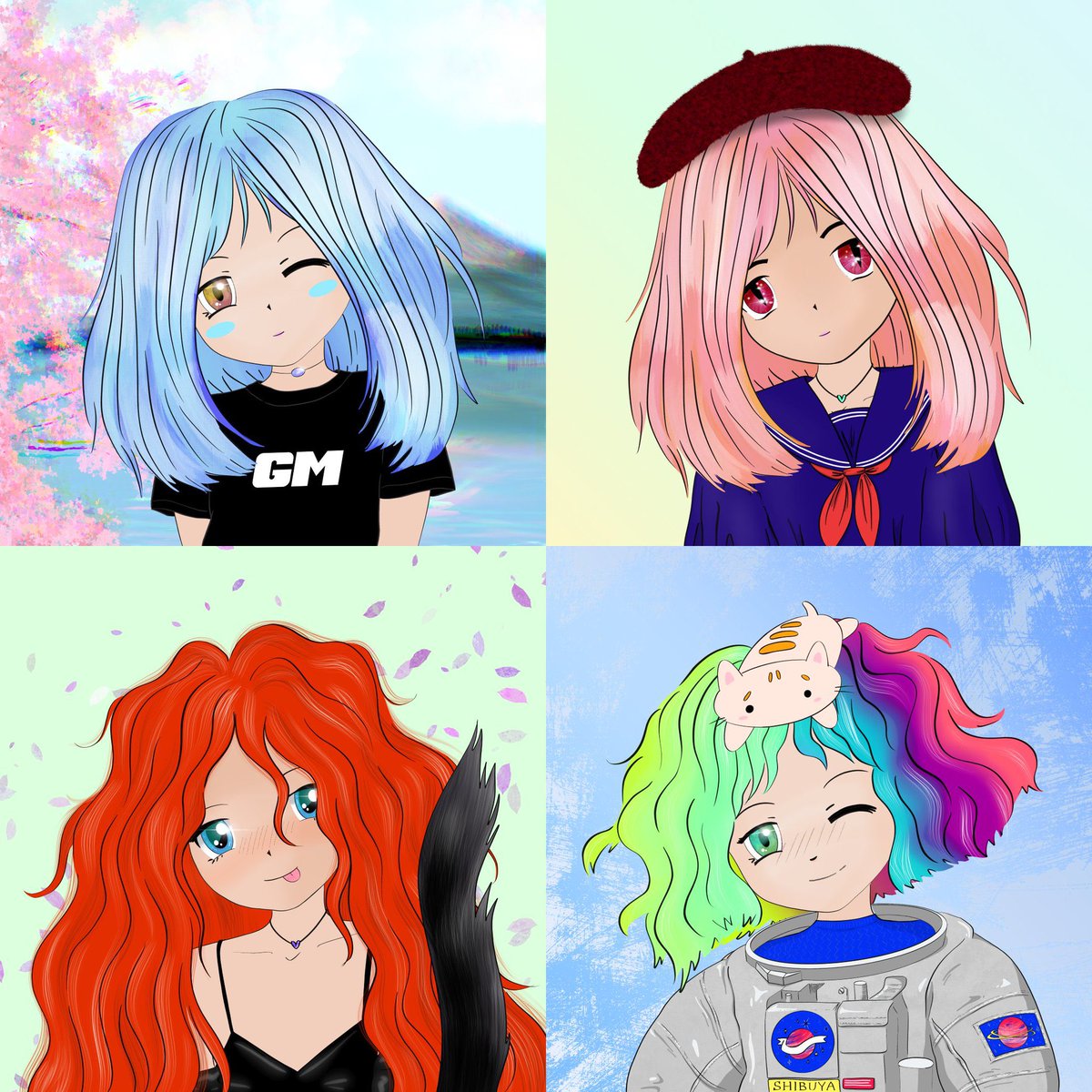 CryptoVonDoom's tweet photo. Meet my friends Shibuya Girls AKA NFT Gratitude GIVEAWAY 29! 

Winner gets 1 NFT from my collection of  1,400+ NFTs!

To enter:
- RT, ❤️ &amp; say 👋🏼 + tag
- Follow: Me, @thedropnft &amp; @shibuyagirlsnft 

(Turn notifications on for more stealth giveaways!)

ENDS IN LESS THAN 3 HR. https://t.co/Ao5yMw0fyA