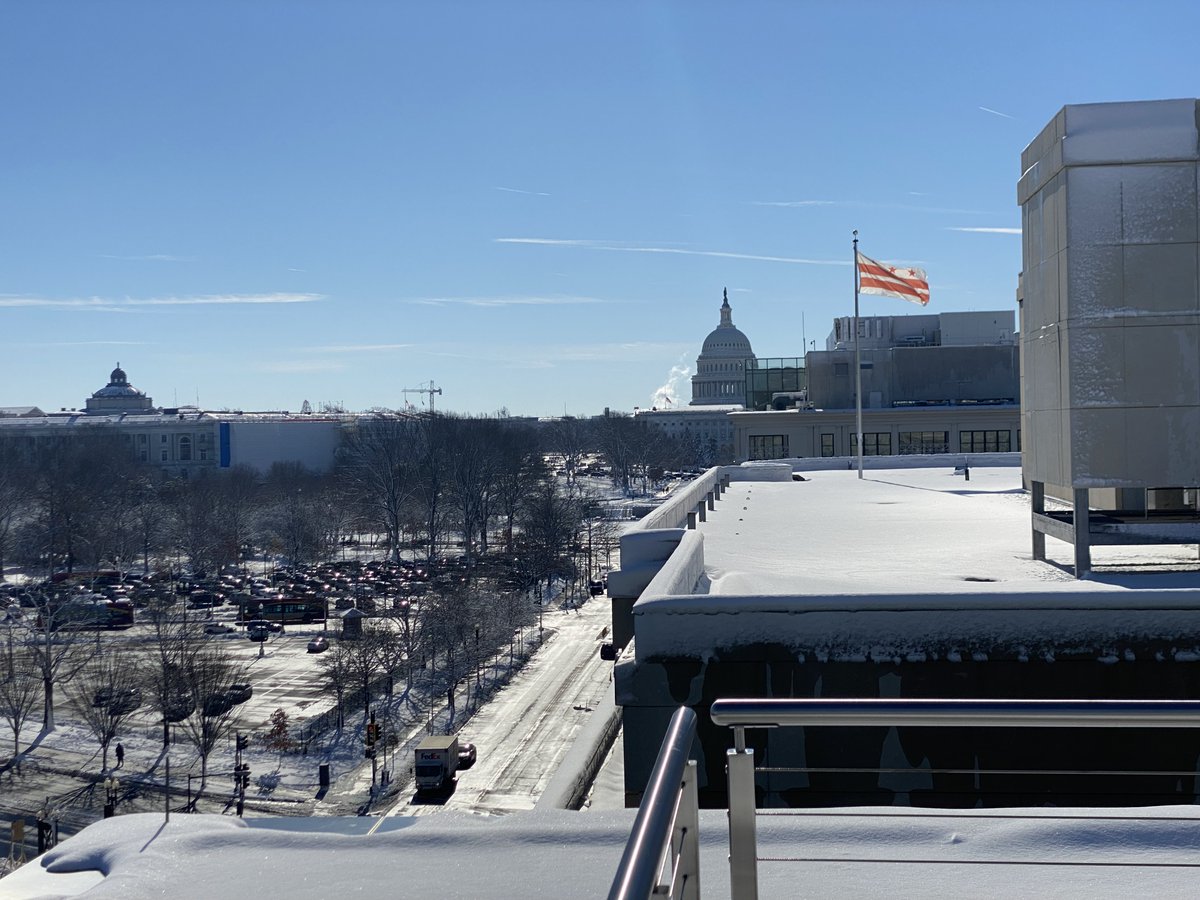 ClauseLaw's tweet photo. The view from a frozen DC today. Stay safe out there everyone. https://t.co/RKXA37MeLD