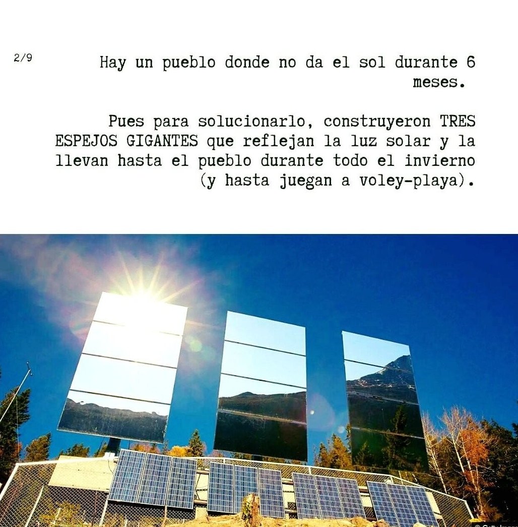 🪞🪞🪞 Acabo de contar en IG la increíble historia de los tres espejos de Rjukan: instagram.com/p/CYUWi3Orih9/…

¿Os pasáis a dejarme un coraçâo? ❤️

(Y un RT, pofavó)