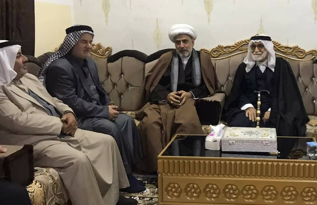 abumuammal's tweet photo. (عــام الإصـــلاح)
#محافظة_نينوى_الموصل  
ممثل الصدر القائد"دام عزه" يُجري جولة تفقديّة  لزيارة المؤمنين.

قســم الإعلام||
زار الممثل الخاص لسماحة القائـد السيد #مقتدى_الصدر (أعزه الله)، الشيخ #صلاح_الع��يدي ثلة من المؤمنين .
حيث قام بزيارة مضيف احد وجهاء تيسخراب الحاج عاشور https://t.co/gqd0klGnXL
