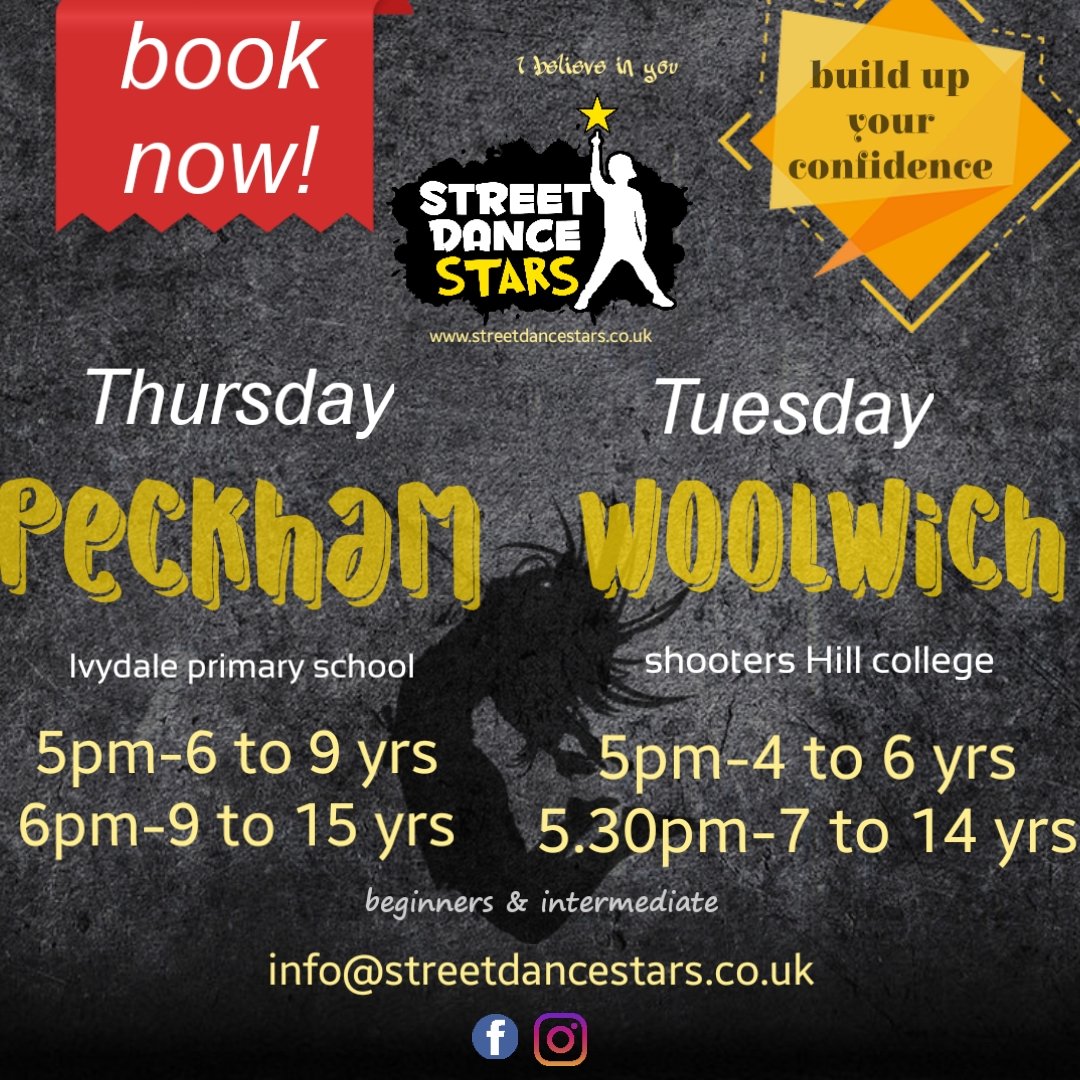 StreetDanceStrs's tweet photo. New term starts next week #woolwich #streetdance https://t.co/v0E9vQZK3J