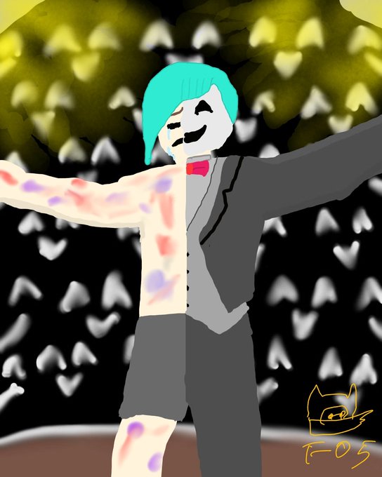 笑顔の仮面のtwitterイラスト検索結果