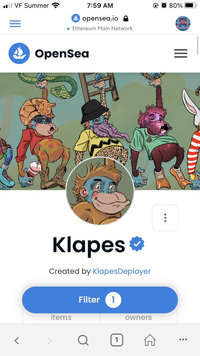artistacee's tweet photo. @klapesnft 

We did it!! 💙🙏

Let’s go Fam, #WAGMI 💯🚀

가즈아!!! 🍾 https://t.co/T5gdCRiKtb