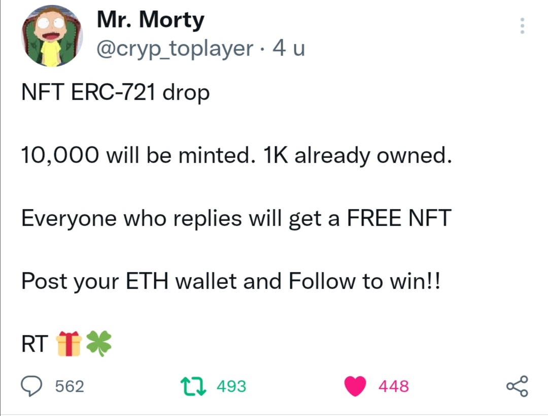 MauriceBoud's tweet photo. @cryp_toplayer Done
My adress
0x2bFD895dfbaeCF3D381996f1e9d0366b079686f8
I really hope I win and I hope you had a great New Years eve!! https://t.co/GN1kzFG1T5