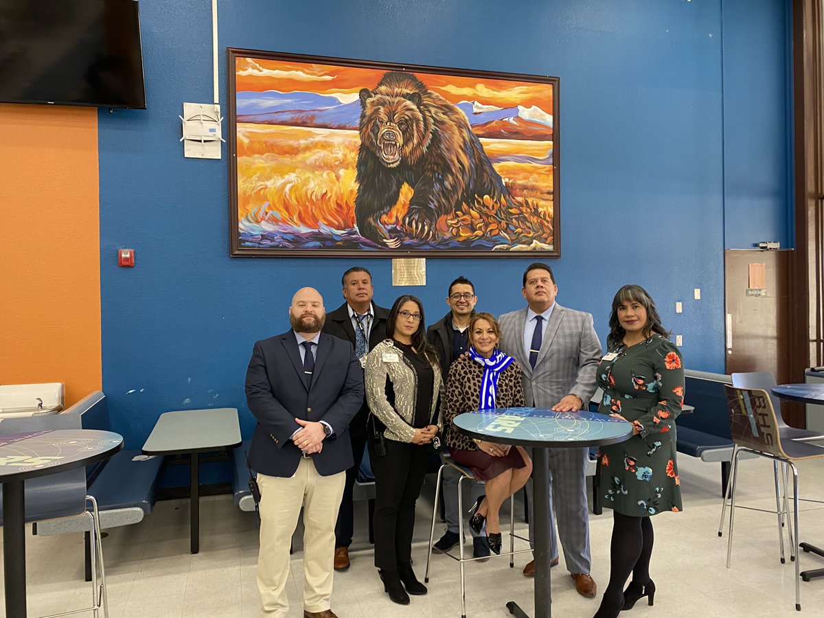 FJORDAZ's tweet photo. Bowie High School welcomes Ms. Sayavedra @DsayavedraEPISD to the Bowie Family and Bowie Nation. Extremely proud to introduce our new Superintendent to students, teachers, and staff and officially making her part of Bowie Nation. Oso! Oso! Oso! 🐻🐻🐻 #iamepisd https://t.co/QDkGEcoVov