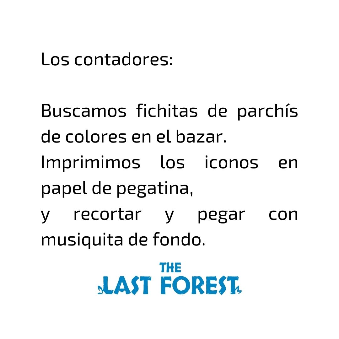 lastforestgames's tweet photo. ♟️Las fichas: Fuimos a buscar fichitas de colores para parchís en el bazarcercano, imprimimos los iconos delos pamracdores  en papel adhesivo y recortacorta y pega con paciencia y musiquita de fondo. https://t.co/KJM4Yn8KxG