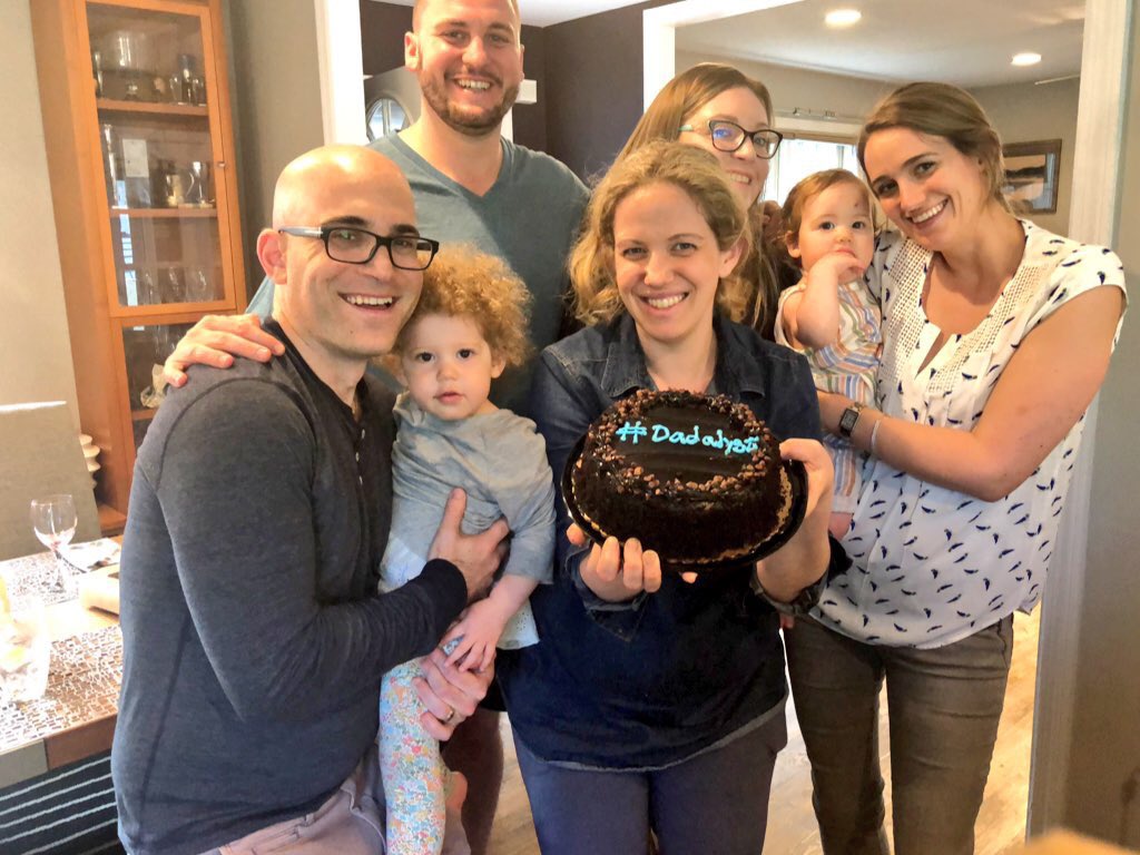 KatzAndrewS's tweet image. I am sad that he will no longer always be by my side in the office, but I am forever grateful that fate, Twitter, and #Dadalyst brought us together—and that we got to see each other’s families grow (and clarified to many that these were separate families).