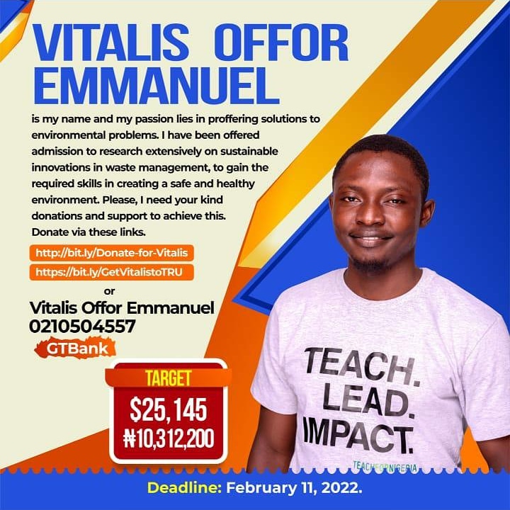 vitemmy's tweet photo. SUPPORT THE CHILD WHO WAS RAISED BY A WIDOW

https://t.co/AHO9l6vuxC
https://t.co/JwDzn9lxfM

WHO IS VITALIS EMMANUEL?

Vitalis Emmanuel is an Economist and an Educator. He graduated from Federal University Lafia, where he bagged a Bachelor of Science degree in Economics. https://t.co/OXLLqkjEKV
