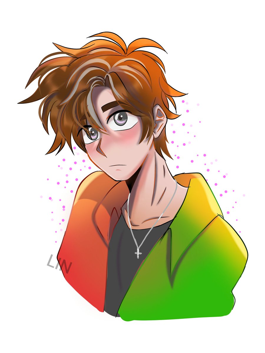 LinVD29's tweet photo. "Magic" ✨

 Ranboo drawing inspired by the Fanfiction of @cosmonaughtt

 " Promise Land "
#ranboofanart https://t.co/rYe2AVXSMh