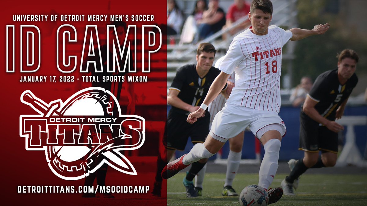 The <a href="/UDMSoccer/">Detroit Mercy Men’s Soccer</a> Winter ID Camp is coming up fast!! 
Register today ✏️👉 bit.ly/3JGIEmV
🗞️ bit.ly/3qHgZcE