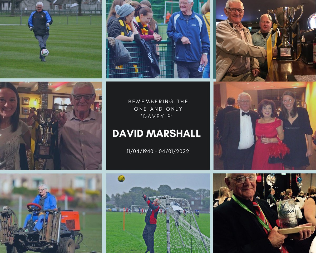 We are devastated to announce that our much loved president David Marshall passed away this afternoon. Davey has been key in building our club to where it is today from the start in 2000. Our best volunteer, our biggest supporter and my best friend. Our Davey 🖤💛