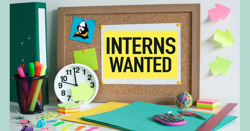 Looking for real-world, hands-on experience in the business of theatre and arts education? INTERN with us at the Festival!

Spring and summer internships available. Learn more at kcshakes.org/internships