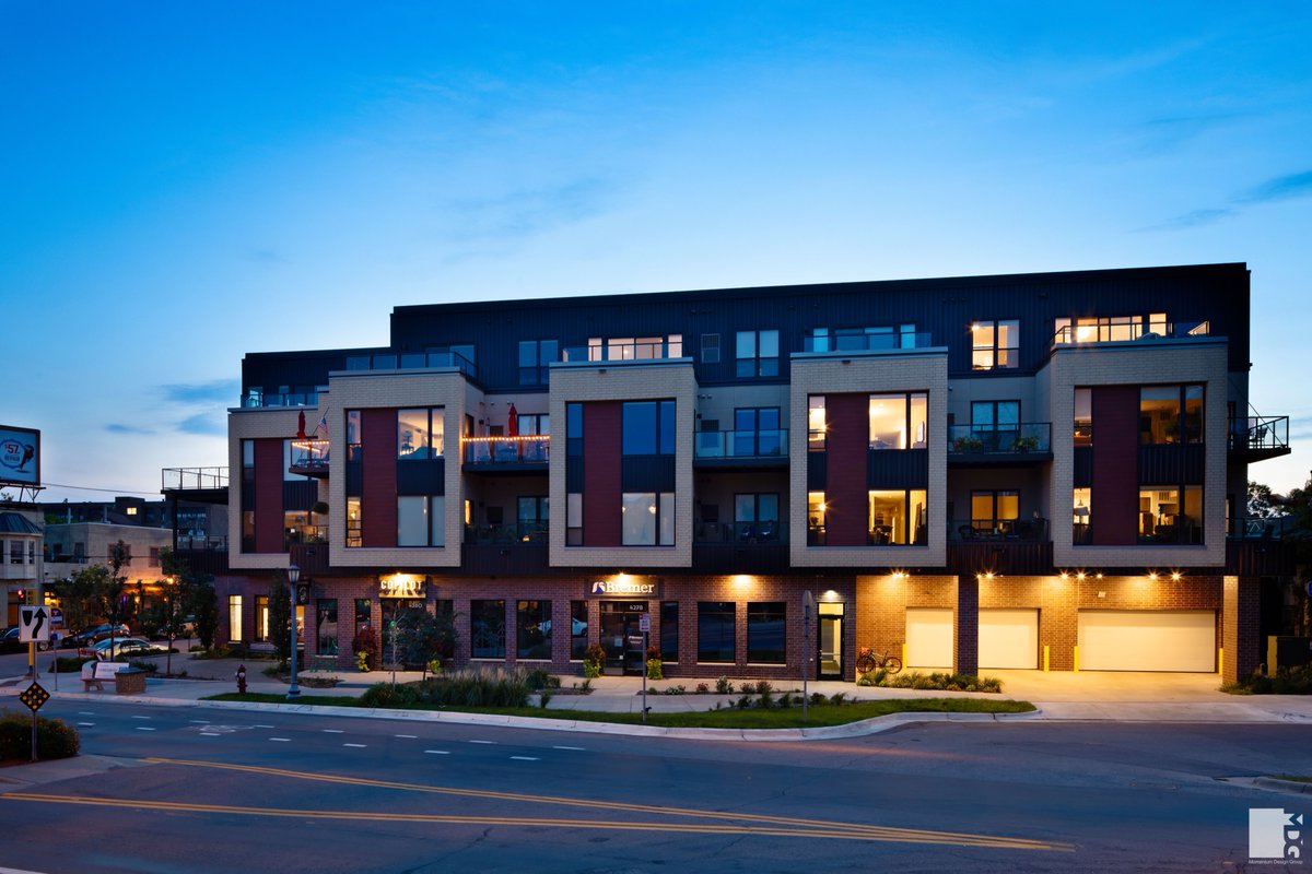 MDGArch's tweet photo. Although this project had gone through multiple iterations since 2012, Linden43 Luxury Apartment's final design showcases a beautiful red siding and various art murals around the faΓ§ade.
#mdgarch #mdginteriors #Linden43 #luxuryapartments #luxuryliving #lindenhills #MNArch https://t.co/02NxMIh0h3