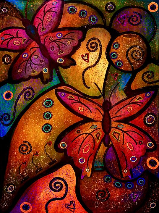 ArtisticLaurie's tweet photo. Featured Art of the Day: "Butterfly Whimsy". Buy it at: https://t.co/zKmyErCpPV https://t.co/cE7ZLNkRMH