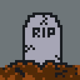 CRYPTOturtleNFT's tweet photo. @DropYourNFTs DigiGraves NFT #nft #nftart  reserve a headstone in your NFT Cemetery today! #spooky https://t.co/laERkD1JZX