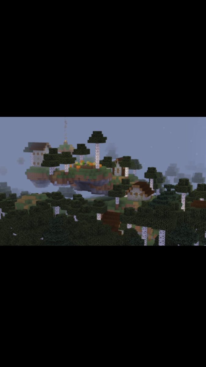Skybutton_'s tweet image. my favorite 1.18 generation; a thread 

first we have floating village!!
seed is 322496838725417727 :) 
i do not have coords :(