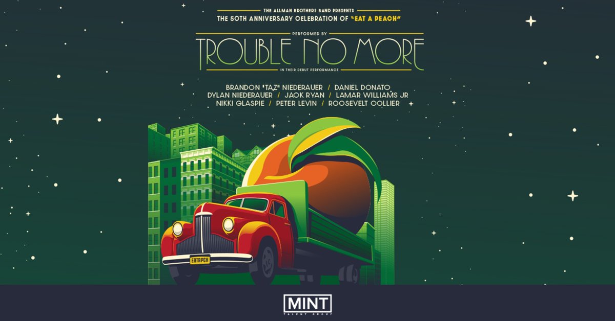 Tix available at 1000 AM ET with this link and Password PEACH50:
ticketmaster.com/event/3B005B9D…
Merch bundles available now at this link:
go.seated.com/events/a3a389e…