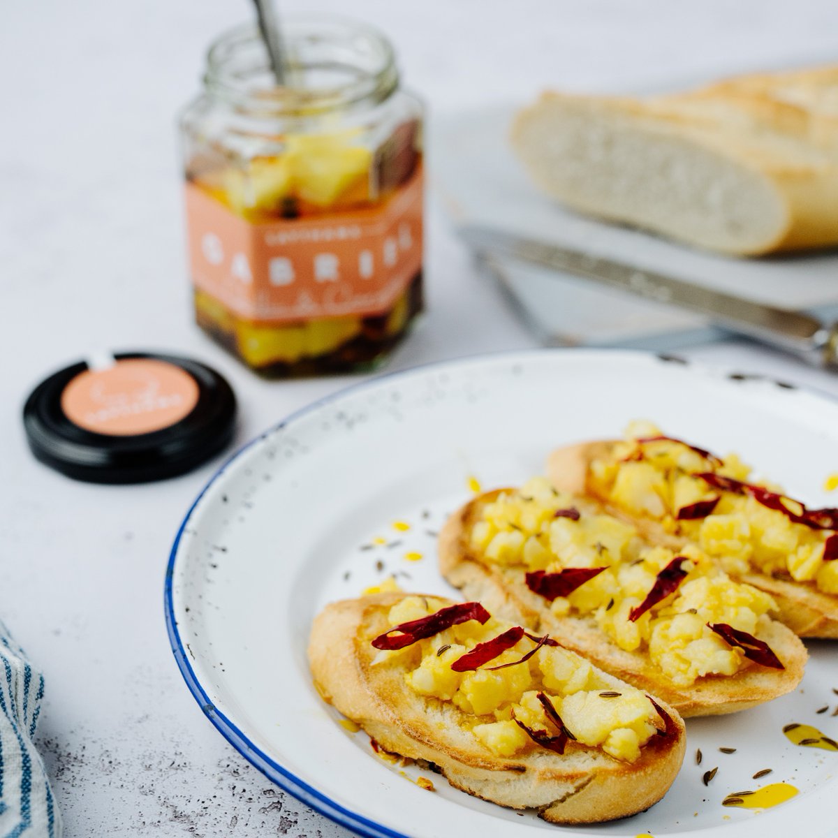 Gabriel on toasted ciabatta or sourdough makes for a delicious, light lunch after the excesses of the festive period. And as sheep's milk is higher in nutritional value than cow's or goat's milk, you can enjoy it guilt-free!

#Laythams #cheese #BritishCheese #FoodandDrink