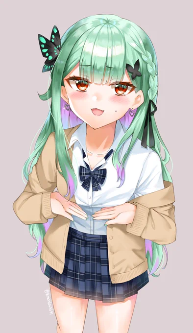 「見て見て〜!るしあBOING BOINGだよ!!」#絵クロマンサー #ホロライブ 