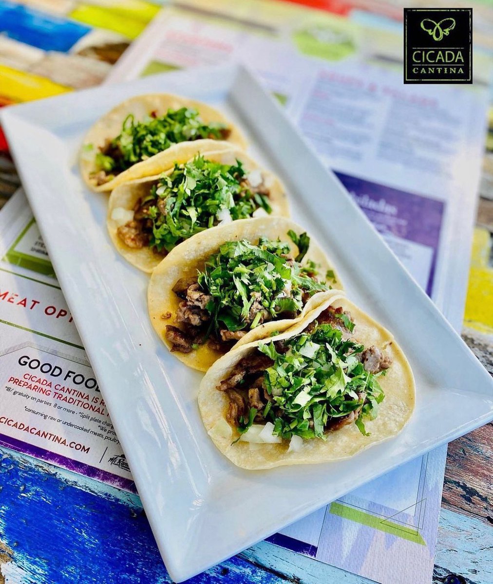 With Christmas over, we have the next Holiday for you to celebrate… Taco Tuesday 🌮 @cicadacantina #LagunaGateway #TacoTuesday