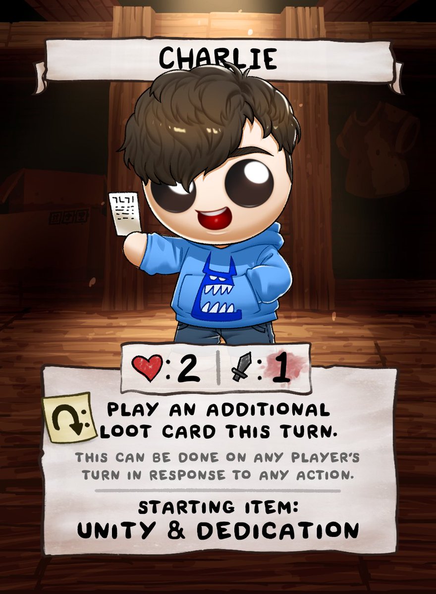YuggyHD's tweet photo. Received a very cool Christmas present from some friends I made during the Requiem KS - my own custom card for @edmundmcmillen's Four Souls!

Huge thanks to @Shiokishi, @FancyPantsUno, and @MicroOf! Thanks also to @rojen241 and @TikaratheMew for the awesome art, and to @Sevenut! https://t.co/j0pd7syAy4