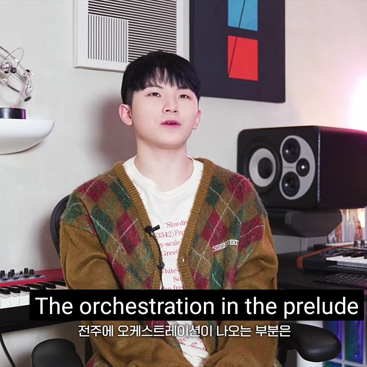 svttrighthere's tweet photo. La orquesta en el preludio es como "lo que la gente espera de mí", solo una parte de mí que es predecible. Cuando miras canciones famosas que mucha gente sabe, hay muchas canciones emocionales, así que quería mostrar el Woozi +
#SEVENTEEN #세븐틴
#WOOZI_Ruby_6PM @pledis_17 https://t.co/aUJby83unA
