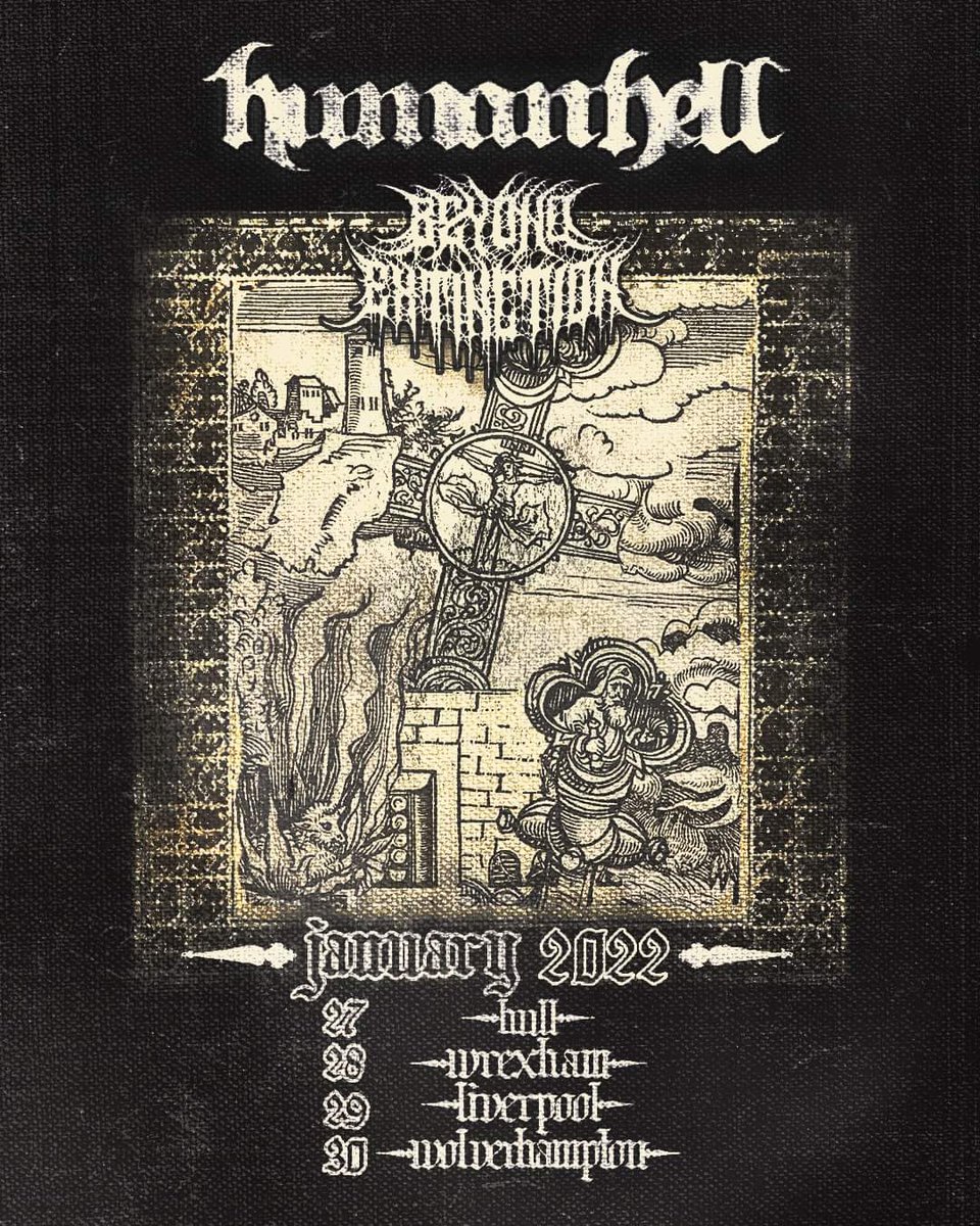 HumanHelluk's tweet photo. Oh wow our tour with @beyondexuk is this month https://t.co/aOhBW98sbd