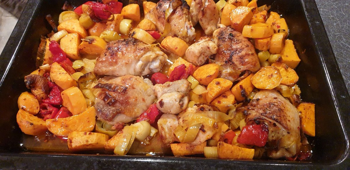 ThePoeToaster's tweet photo. @Nigella_Lawson My mum made your harissa chicken before Christmas! https://t.co/tHXpkFeT0U