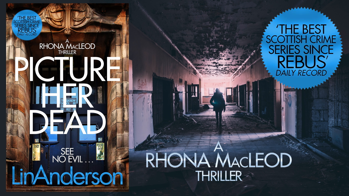 ★★★★★ Review - PICTURE HER DEAD -' I read in bed on an evening and this one had me feeling nervous when I turned out the light - what was behind those walls!' viewBook.at/PictureHerDead #CrimeFiction #Thriller #Mystery #LinAnderson #KU #IARTG #BloodyScotland