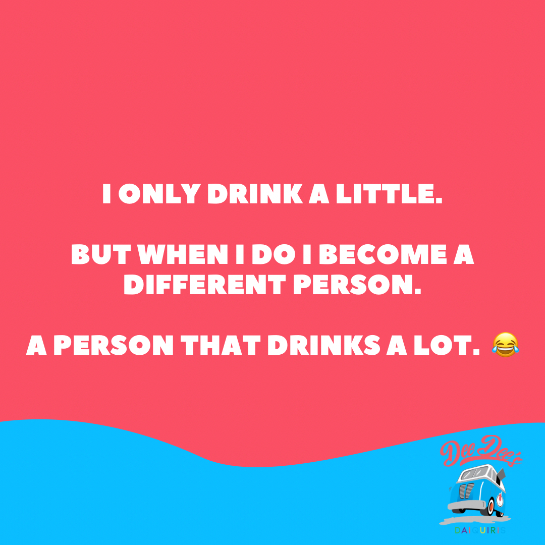 We know moderation is key but our mixers are so good you are guaranteed to drink a lot.  😂

Go to our bio to buy. 

deedeesdaiquiris.com
