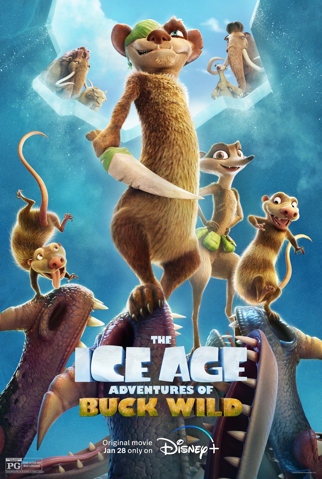 ICE AGE on Twitter: &quot;It&#39;s the return of the herd! The Ice Age Adventures of  Buck Wild starts streaming on @DisneyPlus January 28! #IceAge  https://t.co/9kJSDarsBO&quot; / Twitter