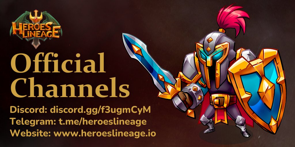 Keep up to date on our official channels! 

Discord: rfr.bz/t3jvkja
Telegram: rfr.bz/t3g5ux9
Website: rfr.bz/t3g5uxa

#DiscordServer  #TelegramServer #OfficialChannels  #NFTGame #NFTGaming #NFTCommunity