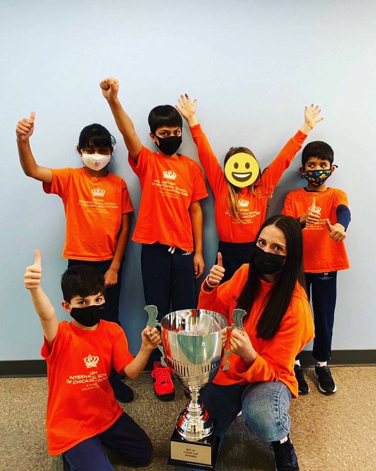 BISCLincolnPark's tweet photo. Hooray for🧡#TEAMBLACKHAWK🧡, #BISCLP, #AutumnTerm House Cup winner! ⏰Time to muster that 🙌competitive spirit again…which House will take the🏆BIG win during #SpringTerm?!❤️💛🧡💜#newtermnewstart
#NordAngliaEducation #PrimarySchool #ChicagoSchool @NAEducation @Simonamsharp https://t.co/IJC0oDB02A