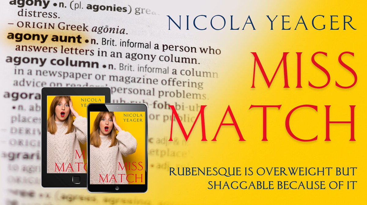Miss Match by Nicola Yeager. 'Get this loaded onto your Kindle!' viewbook.at/MissMatchNY #Fun #ChickLit #AgonyAunt #Booze