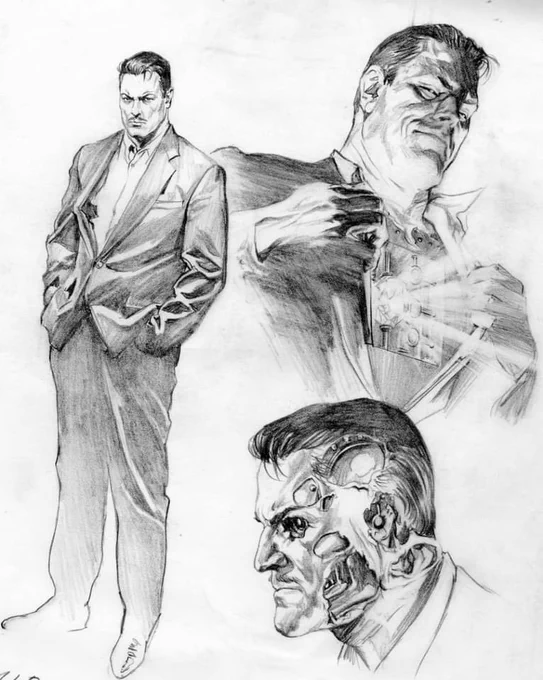 #jla #villains #pencils #sketch #Tuesday #art @SalAbbinanti @comics_mercury 
