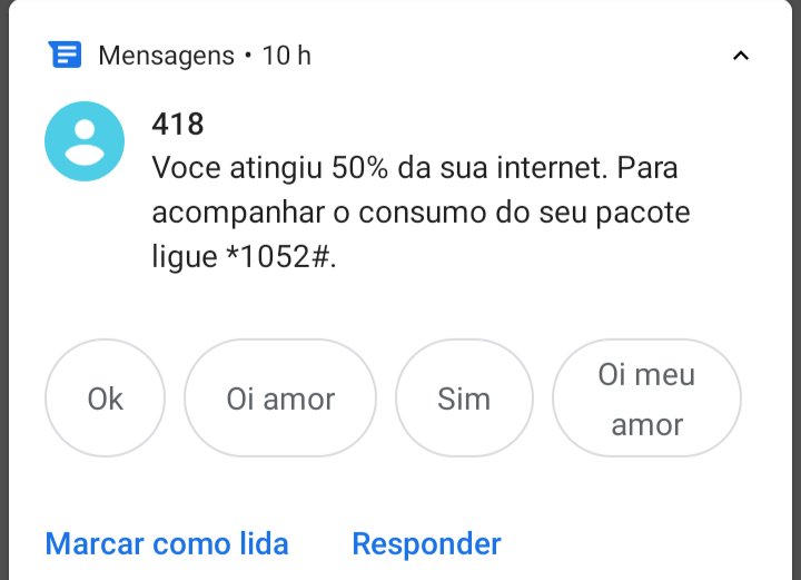 lesadasso's tweet photo. A carência é tanta que até às sugestões de resposta de um simples pacote de internet percebe https://t.co/ctZGH57OdH