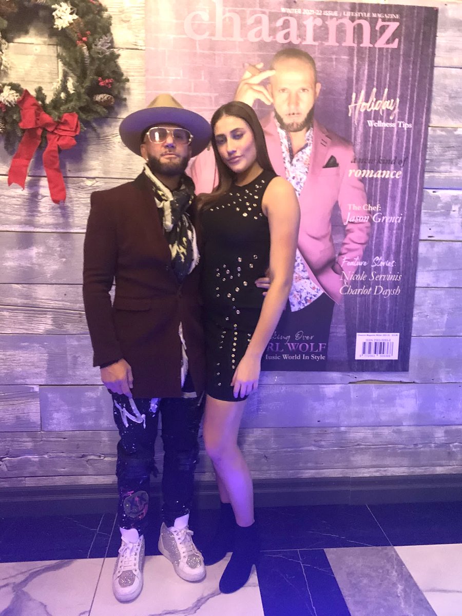 <a href="/chaarmzmagazine/">Chaarmz Magazine</a> #coverreveal #event with <a href="/karlwolfs/">Karl Wolf</a>

#coverreveal #winter2021 #chaarmzmagazine
#thebestnightever #funandfashion #wintervibes #wintercover #winterstore #buytickets chaarmzmagazine.com #saturdaynight #saturdayvibes #karlwolf